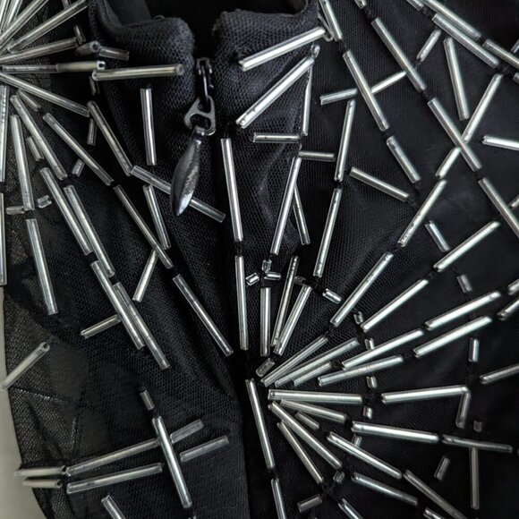 Bebe Aria Feather Dress - Picture 6 of 7